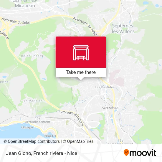 Jean Giono map