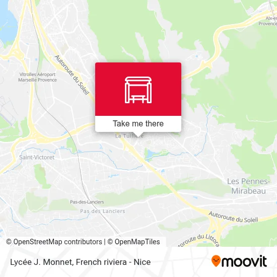 Lycée J. Monnet map
