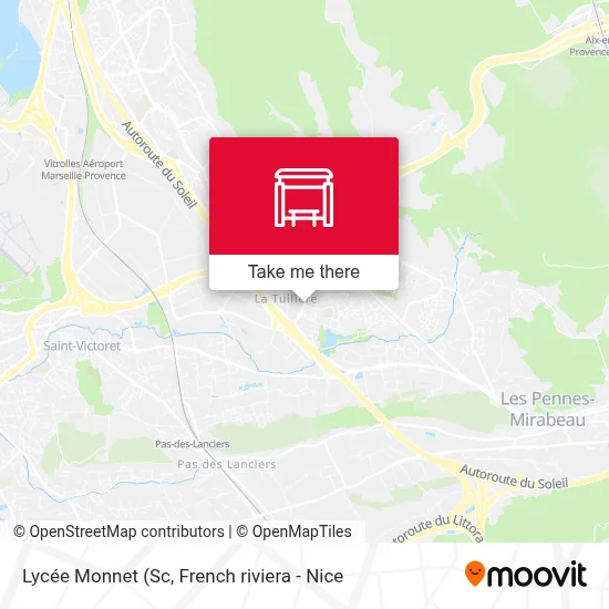 Lycée Monnet map