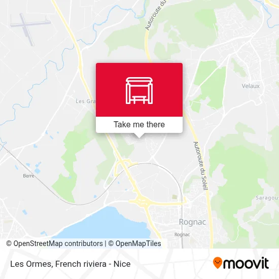 Les Ormes map