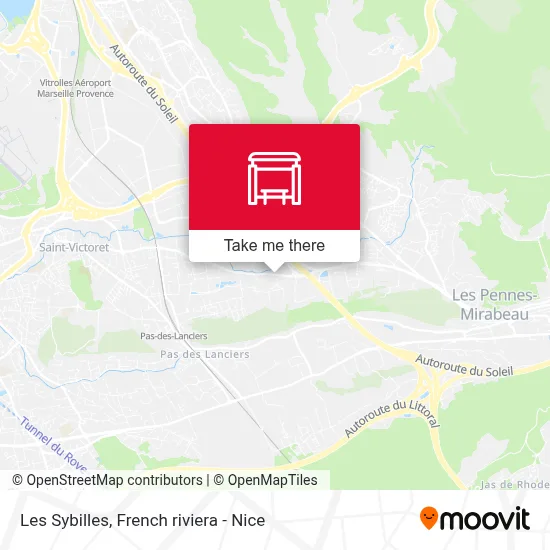 Les Sybilles map