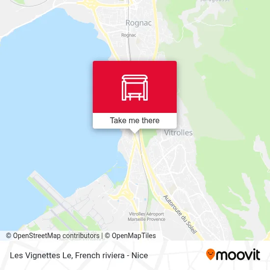 Les Vignettes Le map