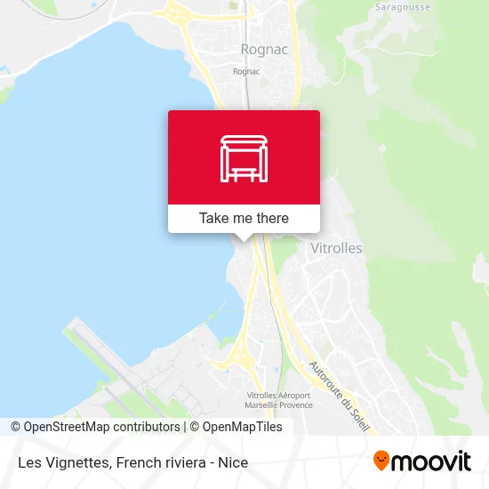 Les Vignettes map