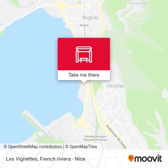Les Vignettes map