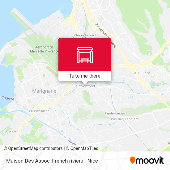 Maison Des Assoc map