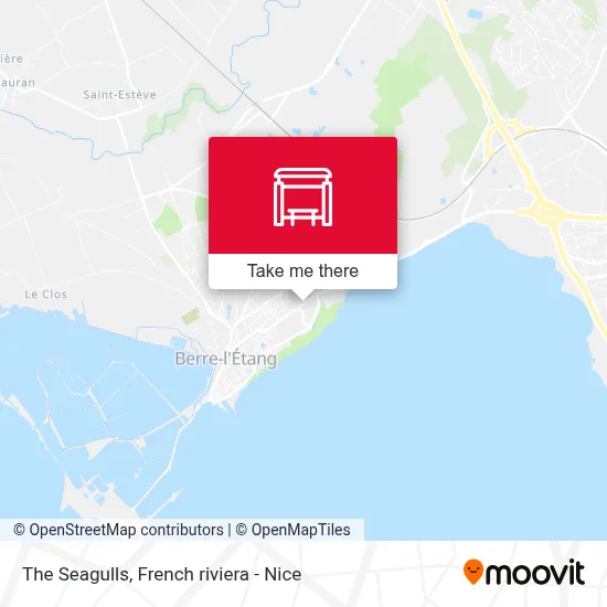 Les Mouettes map