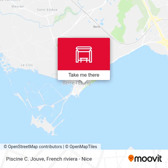 Piscine C. Jouve map