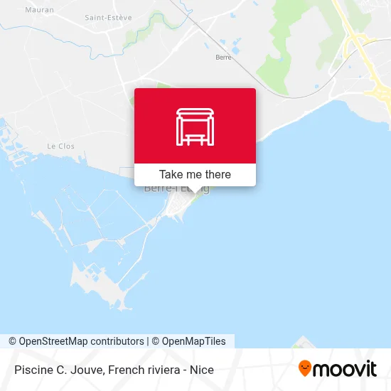 Piscine C. Jouve map