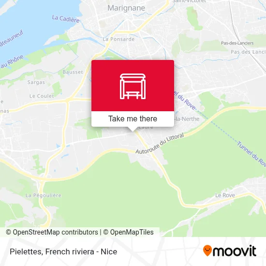 Pielettes map