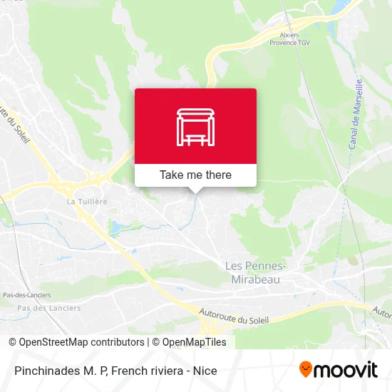 Pinchinades M. P map