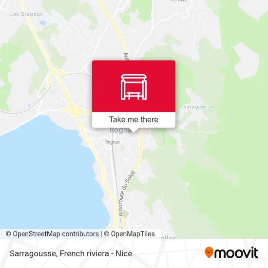 Sarragousse map