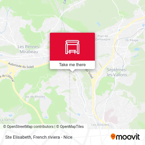 Ste Elisabeth map