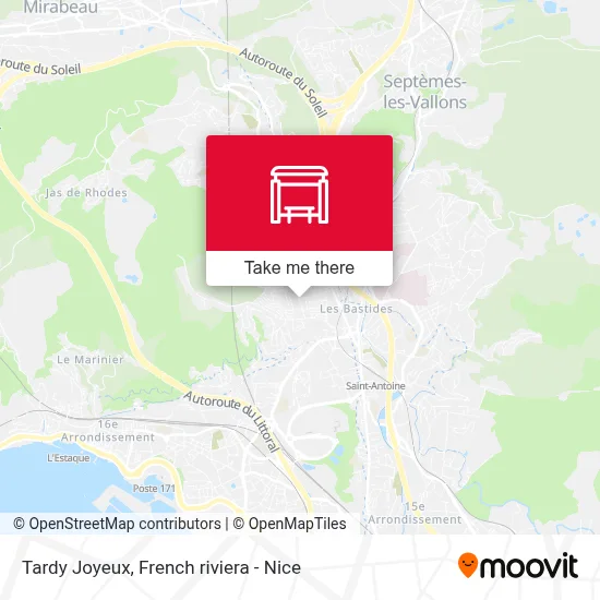 Tardy Joyeux map
