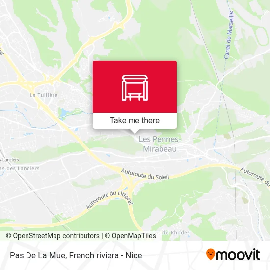 Pas De La Mue map
