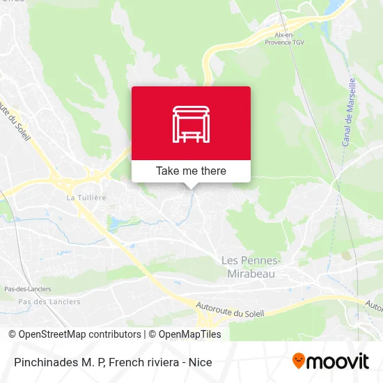Pinchinades M. P map