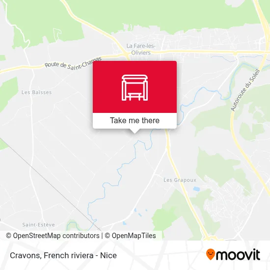 Cravons map