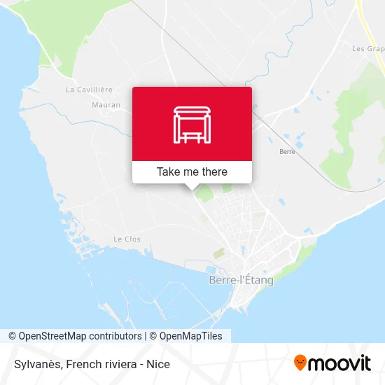 Sylvanès map