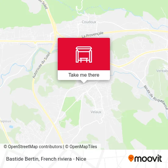 Bastide Bertin map