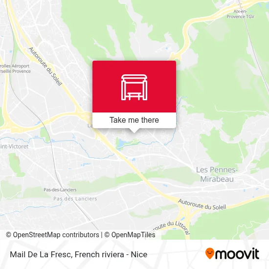 Mail De La Fresc map