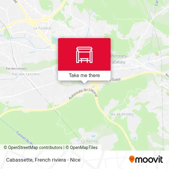 Cabassette map