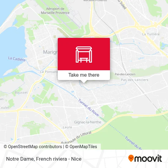 Notre Dame map