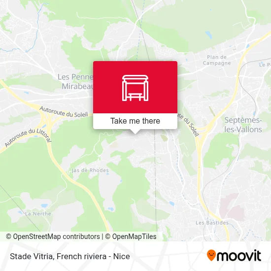 Stade Vitria map