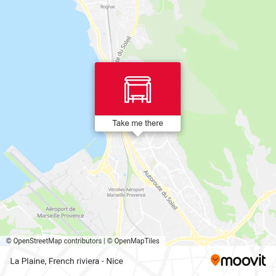 La Plaine map