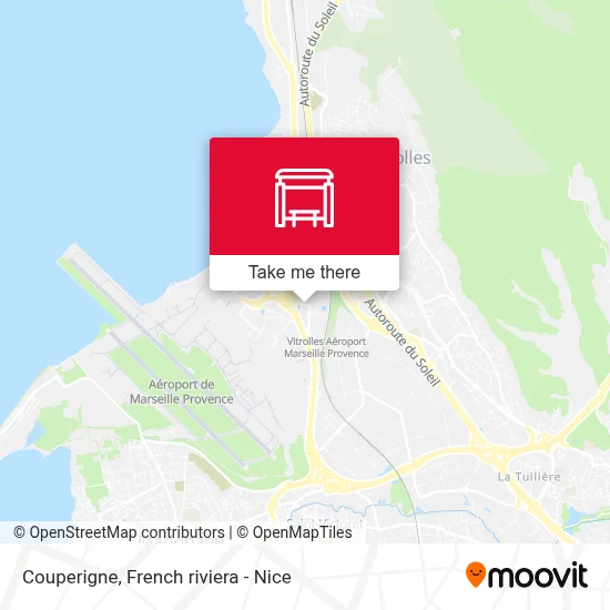 Couperigne map