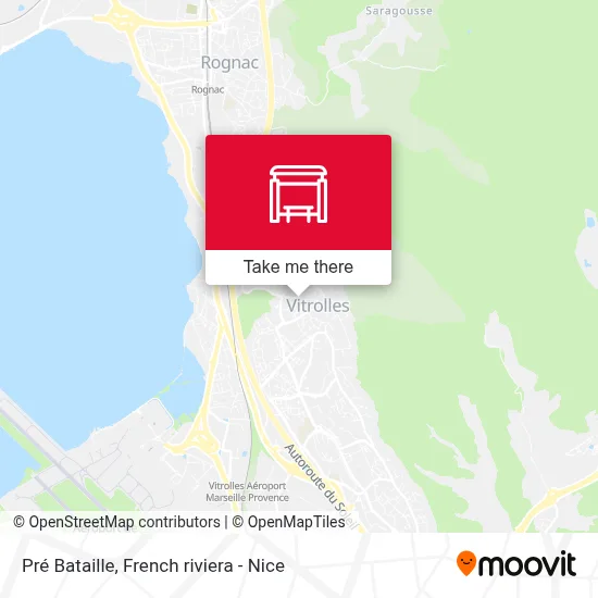 Pré Bataille map