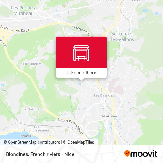 Blondines map
