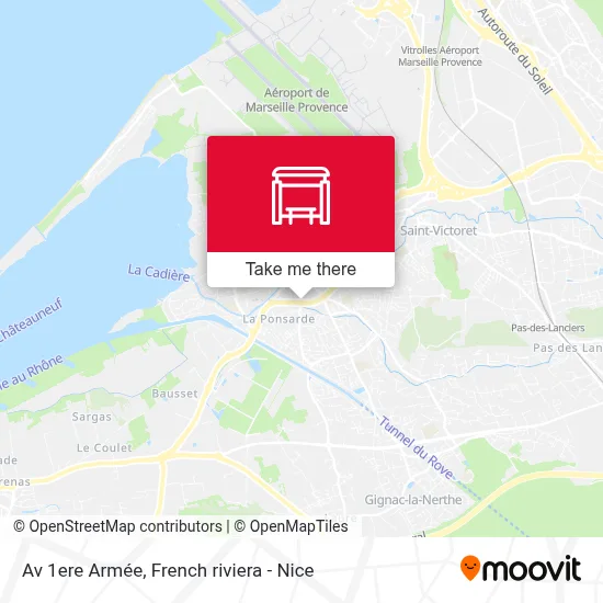 Av 1ere Armée map