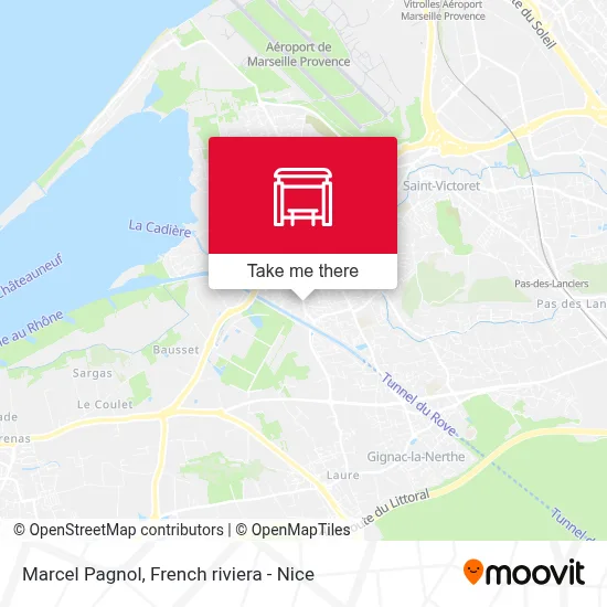 Marcel Pagnol map