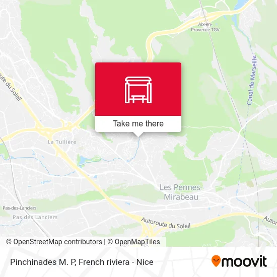 Pinchinades M. P map