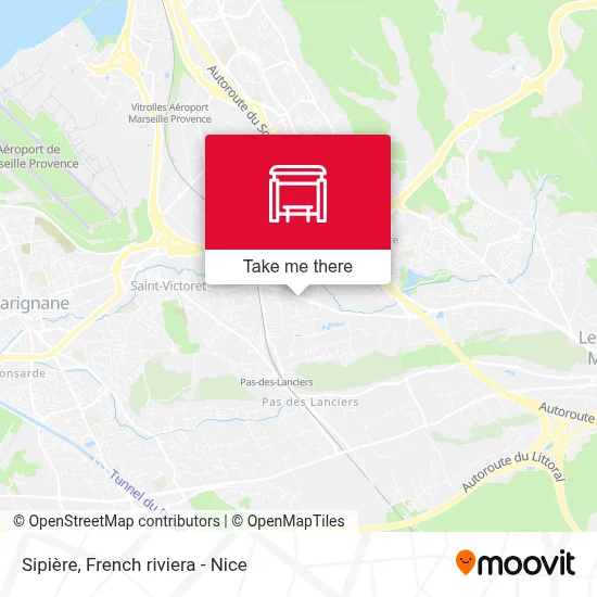 Sipière map