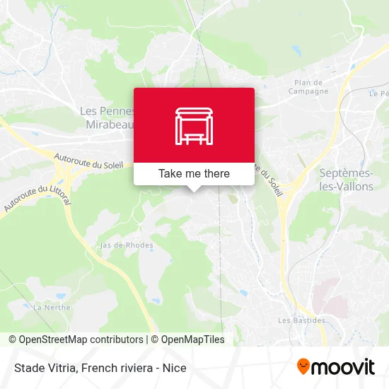 Stade Vitria map