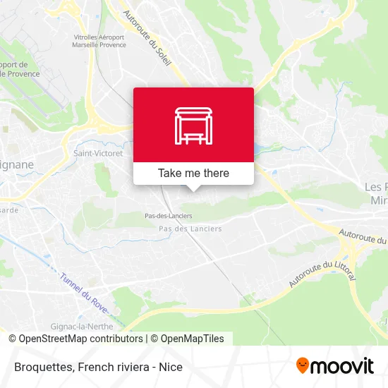 Broquettes map