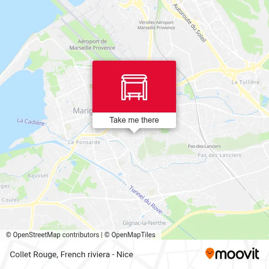 Collet Rouge map