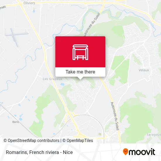 Romarins map
