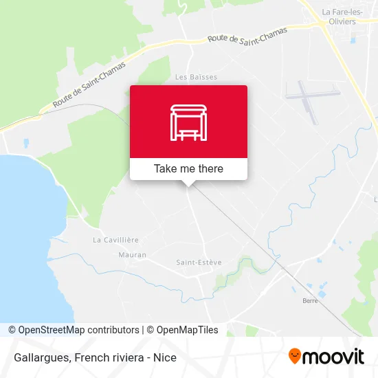 Gallargues map