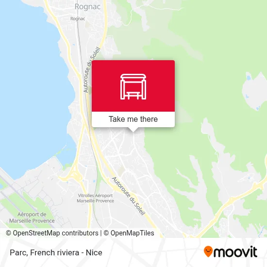 Mapa Parc