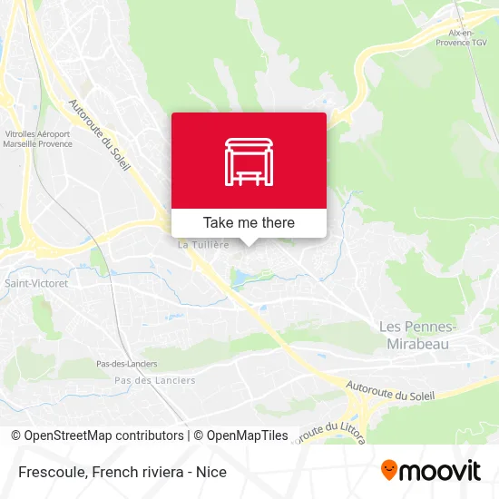 Frescoule map