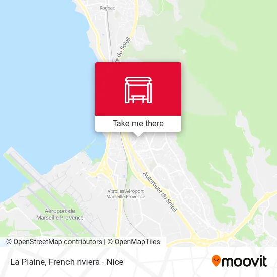 La Plaine map