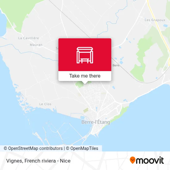 Vignes map
