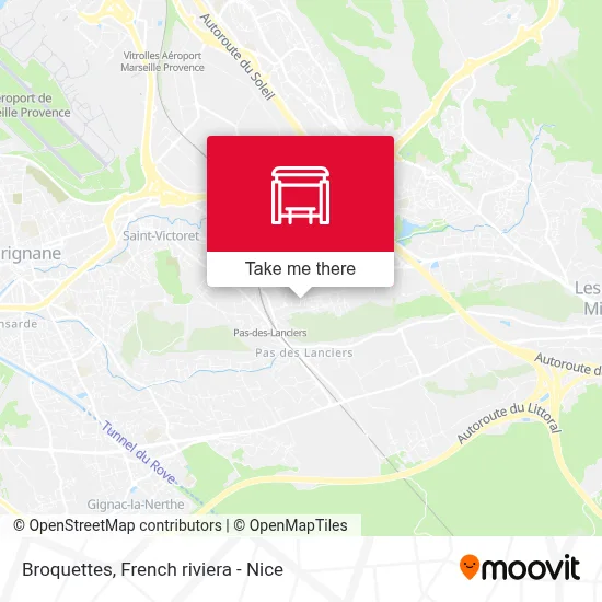 Broquettes map