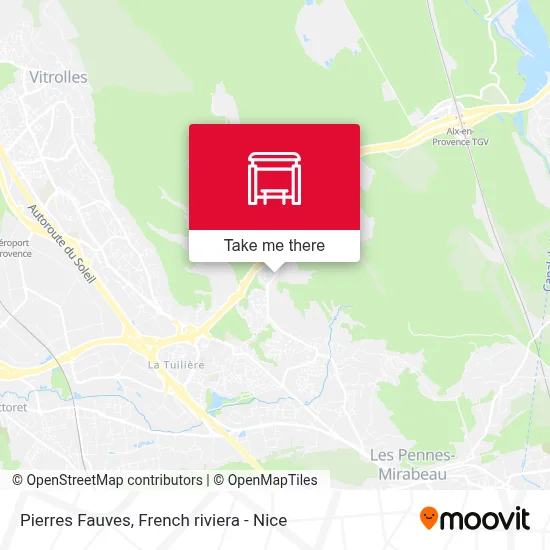 Pierres Fauves map