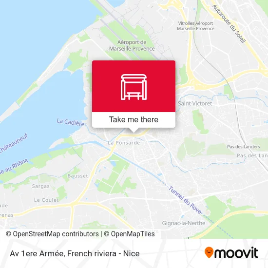 Av 1ere Armée map