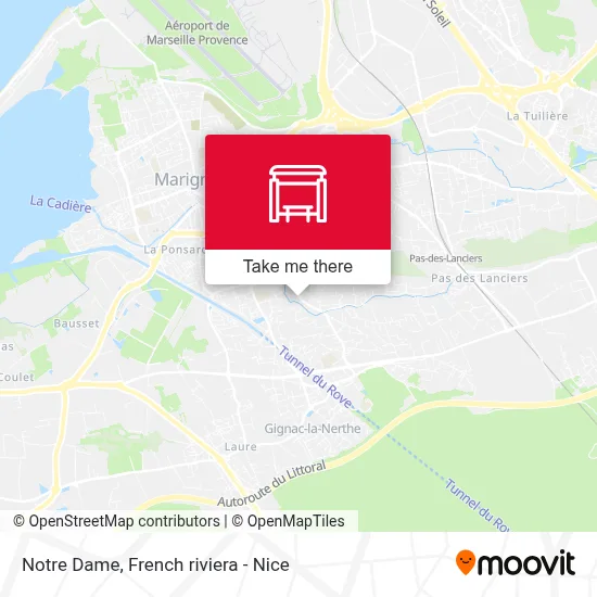 Notre Dame map