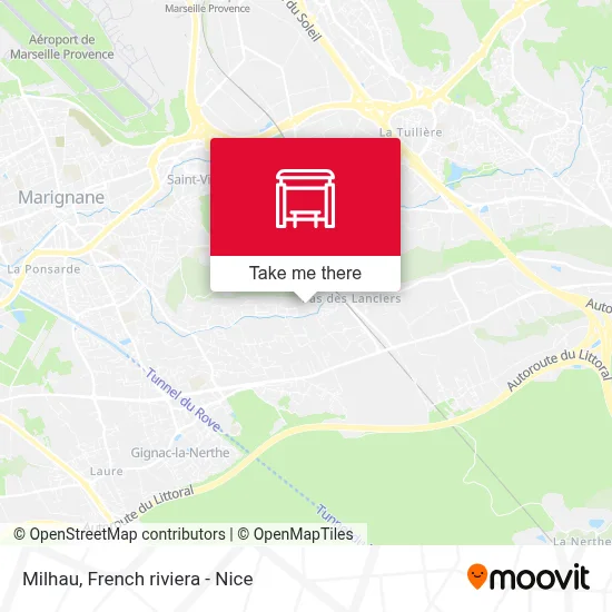 Milhau map