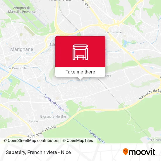 Sabatéry map