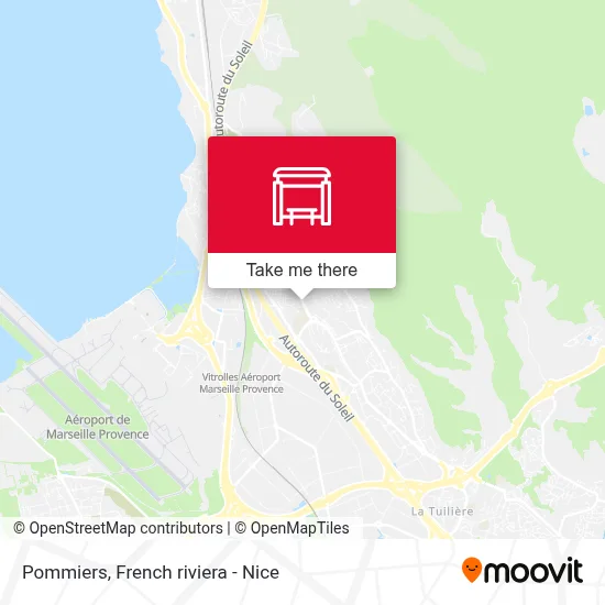 Pommiers map
